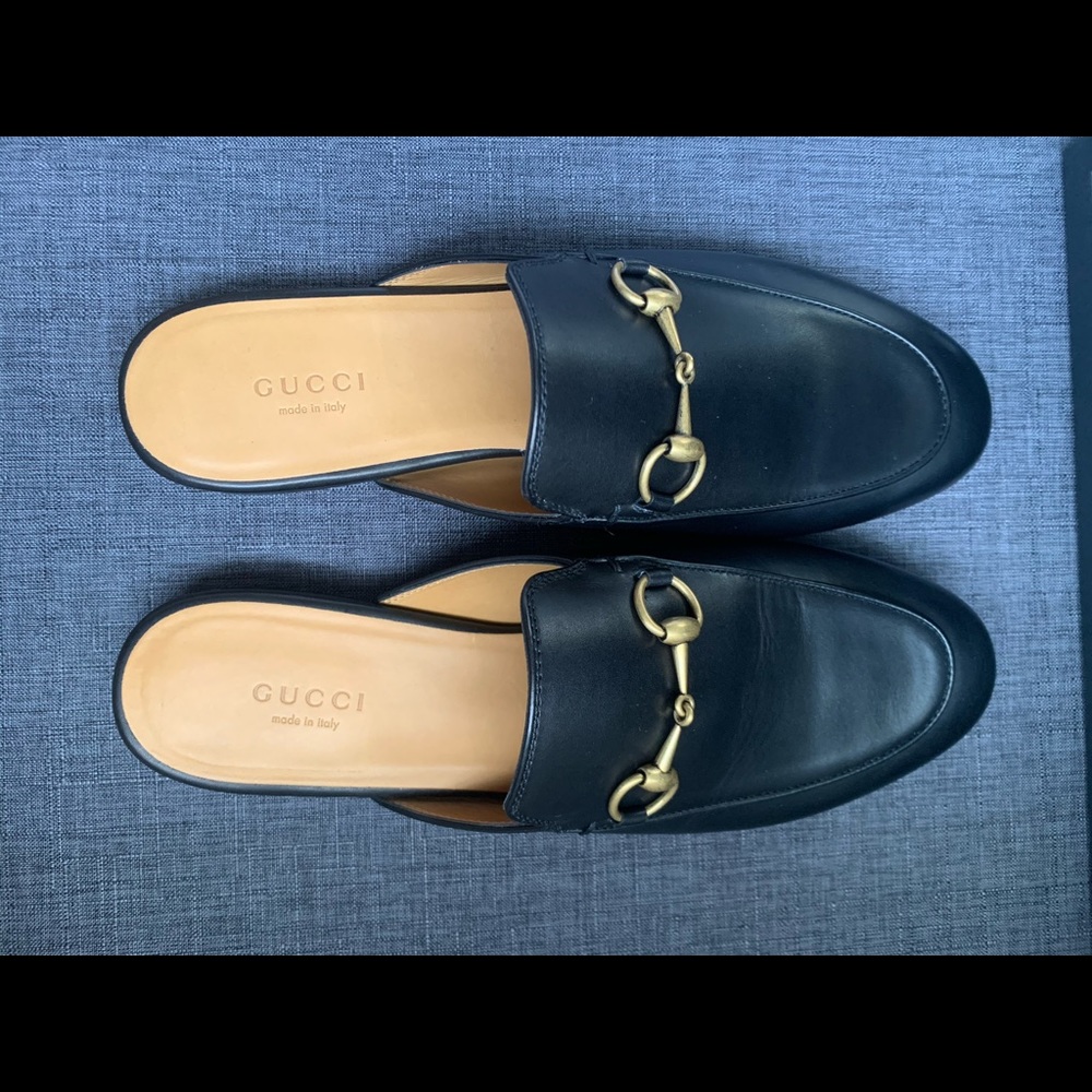 Gucci Princetown loafer mule size 38